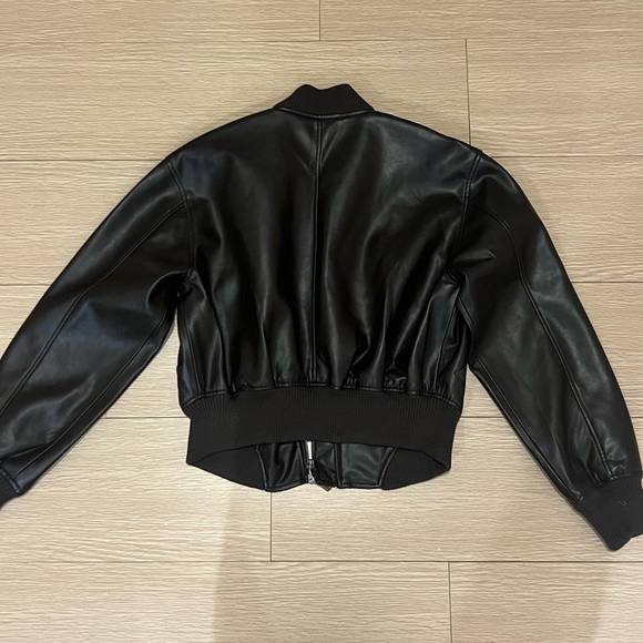 Aritzia Leather Jacket - Picture 3 of 3